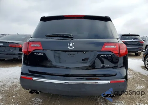 2011 Acura Mdx Advance from USA, damaged, VIN 2HNYD2H78BH512201